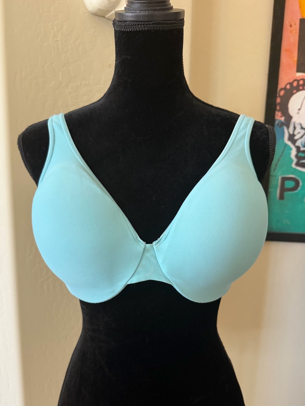 Light Blue Women's Gillian & O’Malley T-Shirt Bra - fabric Cups 36DD